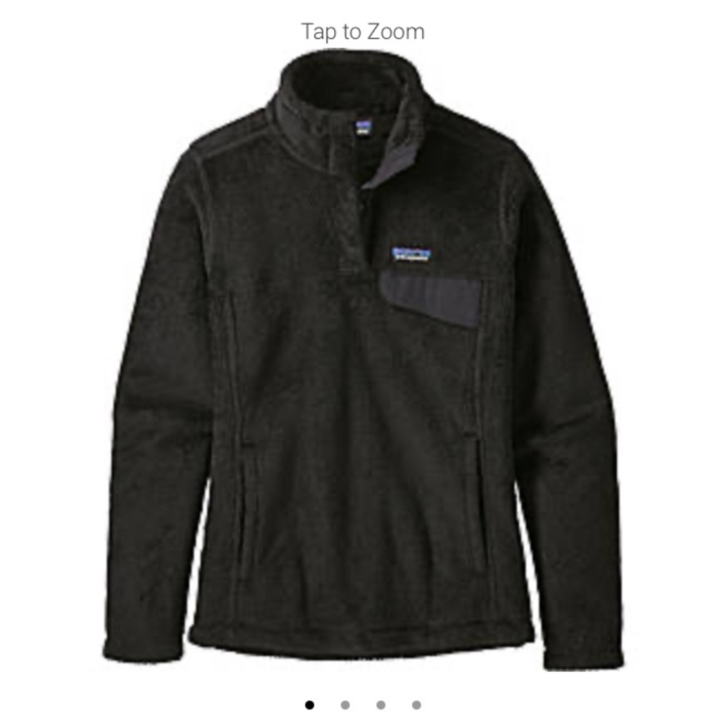 Patagonia re-tool snap pullover black